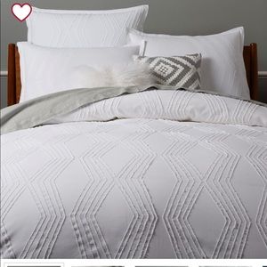 Roar & Rabbit™ Zigzag Texture Duvet Cover Fl/Qn